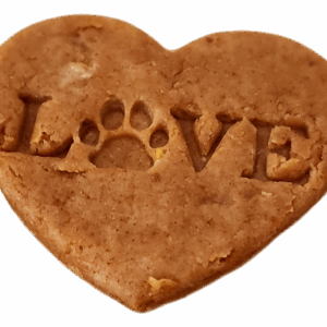 Gourmet Peanut Butter Paw on Our Heart Treats